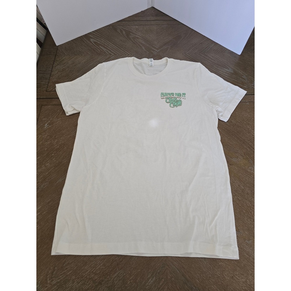 Chris Cagle Chicks Dig It Graphic Tee Md White Country Music T-Shirt, autograph